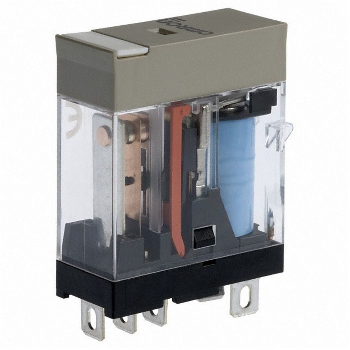 OMRON - Relay, plug-in, 5-pin, SPDT, 10 A, mech - G2R-1-S 24VDC (S)