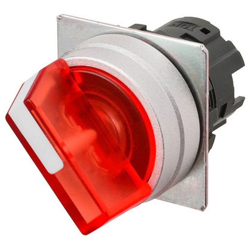 OMRON - Selector A22NZ Ø22, 2 position, Lighted, - A22NZ-2MM-TRA