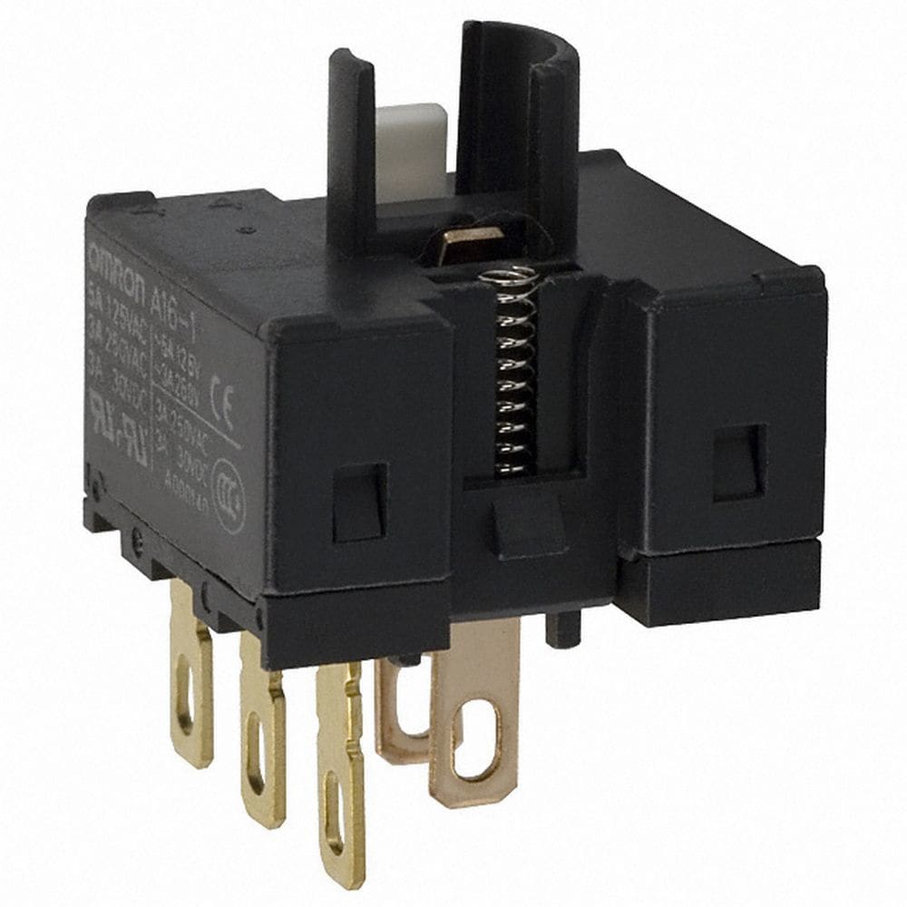 OMRON - Switch unit, DPDT, 5 A (125 VAC)/ 3 A (2 - A16-2