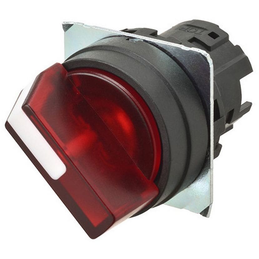 OMRON - Selector A22NZ 22 dia., 2 position, Ligh - A22NZ-2BM-TRA