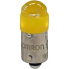OMRON - Pushbutton accessory A22NZ, Yellow LED L - A22NZ-L-YE