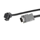 OMRON - 1S series servo encoder cable, 5m, 230V: - R88A-CR1A005CF-E