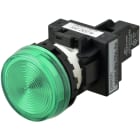 OMRON - Indicator M22N flat, cap color green, LE - M22N-BN-TGA-GC
