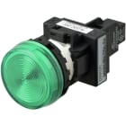 OMRON - Indicator M22N flat, cap color green, LE - M22N-BN-TGA-GC