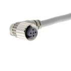 OMRON - Sensor cable, M12 right-angle socket (fe - XS2F-D422-J80-F