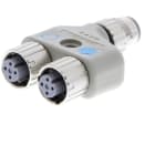 OMRON - Y-Joint plug/socket M12 SmartClick witho - XS5R-D426-1