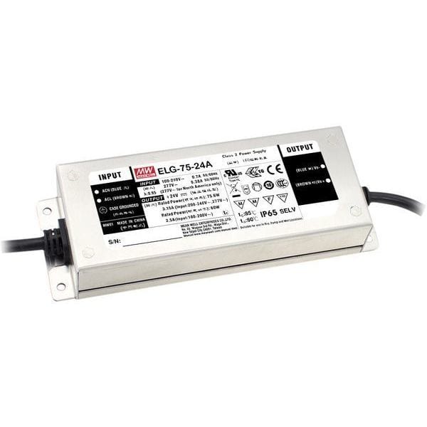 PEREL - Led Liitäntälaite - ELG-75-24DA-3Y, IP67, 75W Dali