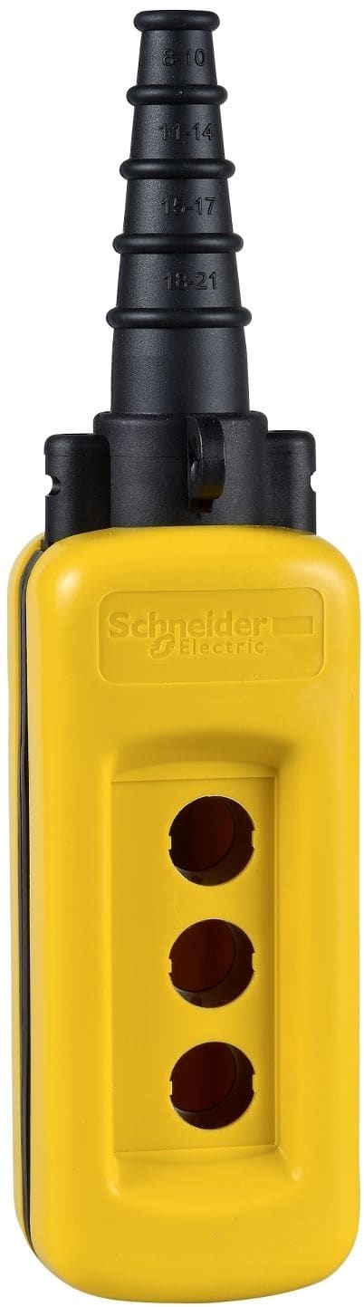 SCHNEIDER ELECTRIC - Riippuohjainkotelo - XACA03 3 AUKKOA