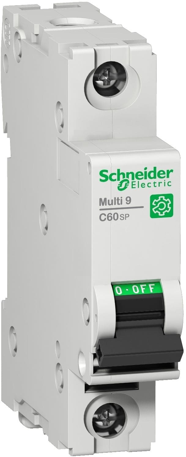 SCHNEIDER ELECTRIC - Multi9 C60SP 1C40A 5kA 277V UL1077 MCB - M9F22140