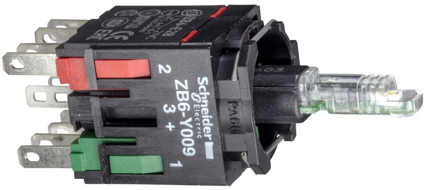 SCHNEIDER ELECTRIC - VALOPAINIKER. VALK. LED 1 NO - ZB6ZB11B