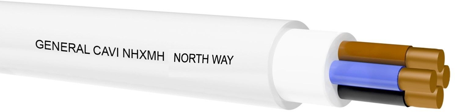 GENERAL CAVI - Asennuskaapeli HF Northway - NHXMH MMJ 3x1,5 S HF K500 Cca