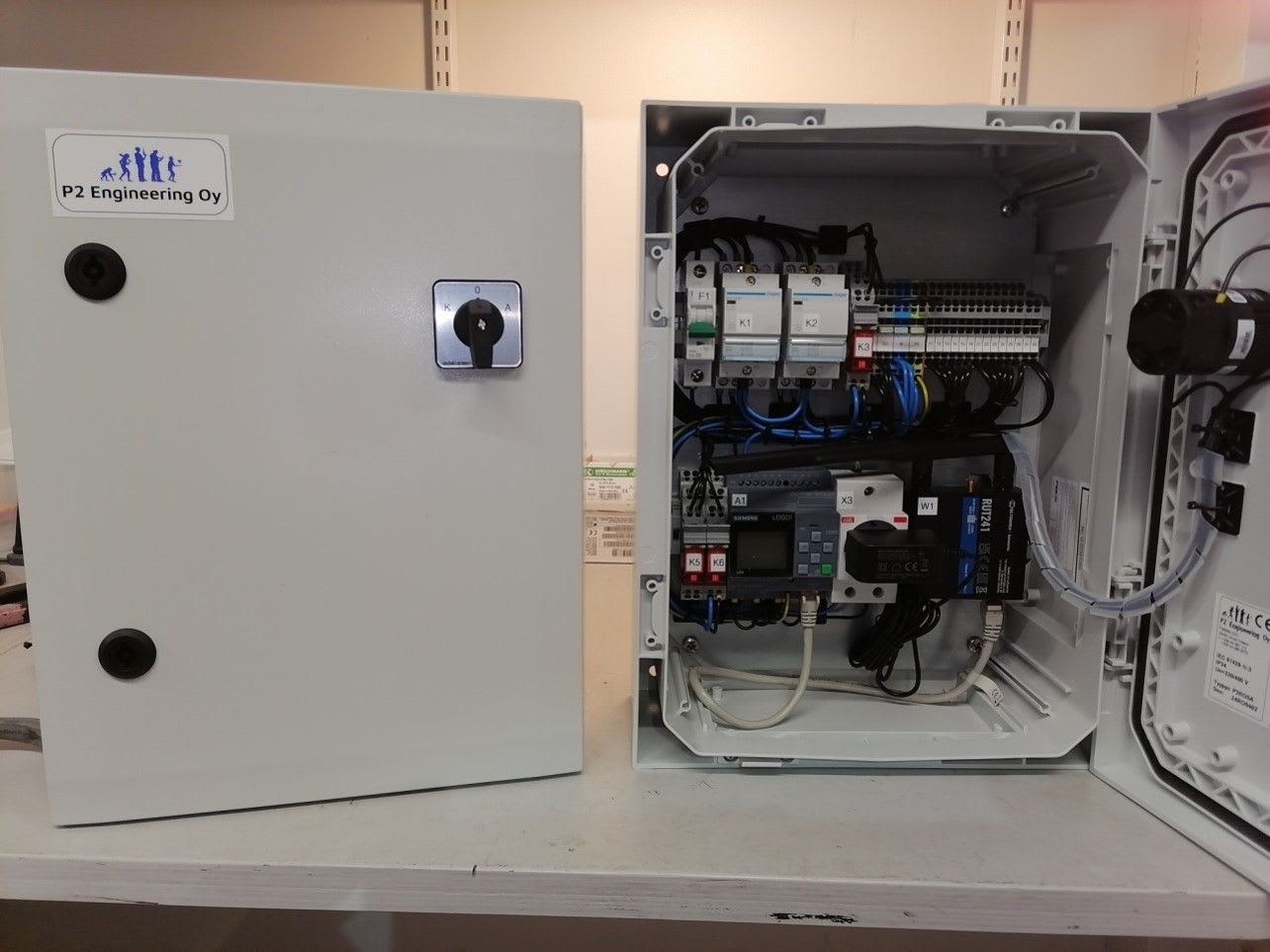 P2 ENGINEERING - Ohjauskeskus - Roope B pörssisähkön ohjaus,4K