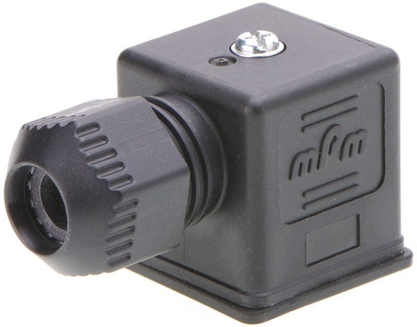 MOLEX - DIN / Venttiilipistoke - C282 BLK NBR BULK PACK H12