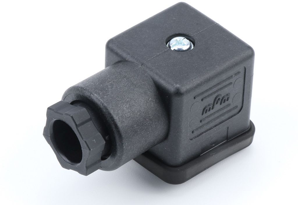 MOLEX - DIN / Venttiilipistoke - Connector 182 PG09 BLack H12