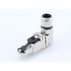 MOLEX - Patch Cord Connector - FA RJ45 CAT6A 8P MA RA SHLD IPC AWG26
