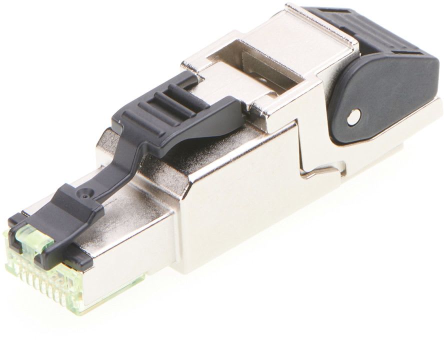 MOLEX - Patch Cord Connector - FA RJ45 CAT6A 8P MA STR SHLD IPC AWG26