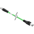 MOLEX - Sensor/Actuator/Power cable - CSE M12ETH 4P DC MA STR RJ45 STR WSOR 2M