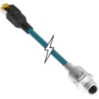 MOLEX - Patch Cord Connector - REC M12 CAT6A RJ45 8P PUR 1M