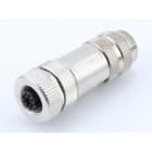 MOLEX - Circular Connector For Field Attachable - FA M12 ETH 4P DC FE STR SCR SHLD