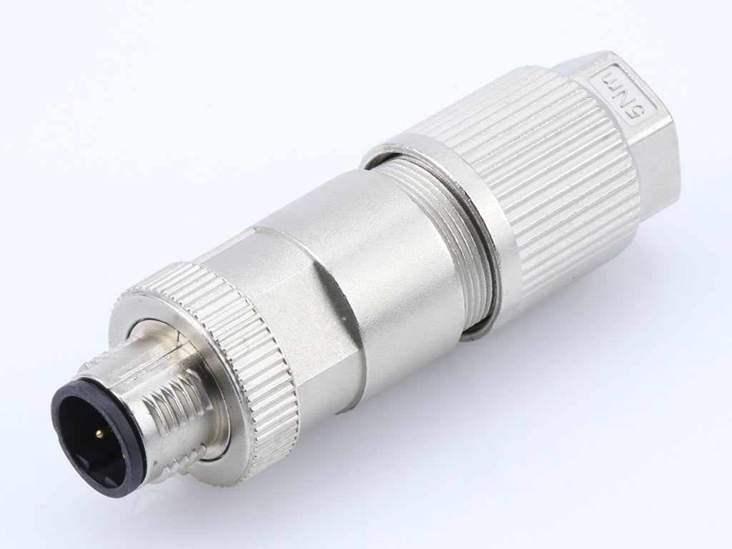 MOLEX - Circular Connector For Field Attachable - FA M12 4P DC SHLD 0,25-05mm