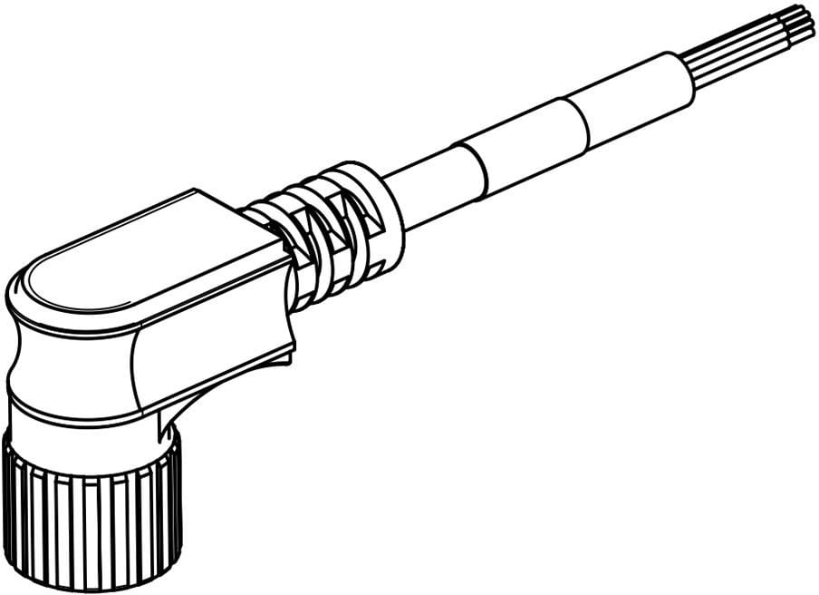 MOLEX - Sensor/Actuator/Power cable - M23 12P 11W FE 90 10M WSOR