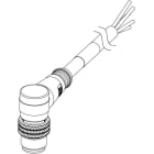 MOLEX - Sensor/Actuator/Power cable - CSE M12 5P AC MA RA PVC 2M SE UNSH BK