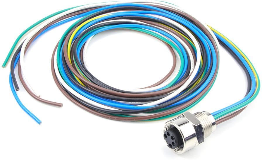 MOLEX - Mounting Circular Connector - MC 5P F/FR 1M PVC