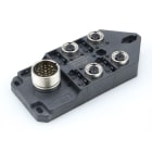 MOLEX - Interface Distributor (Without Cable) - MPIS M12 PNP 5P 4PT M23 BK DUAL