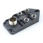 MOLEX - Interface Distributor (Without Cable) - MPIS M12 PNP 5P 4PT M23 BK DUAL