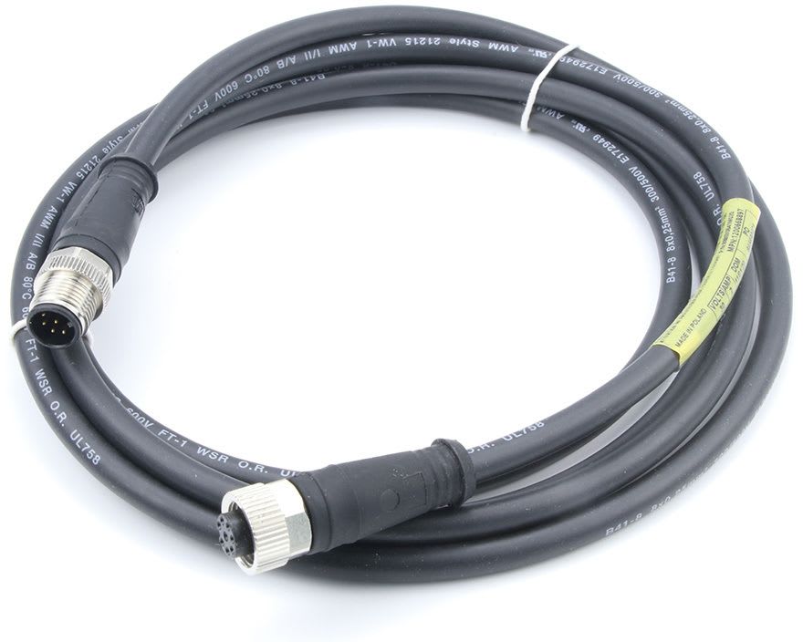 MOLEX - Sensor/Actuator/Power cable - CSE M12 8P AC FE STR WSOR MA STR 2M DE