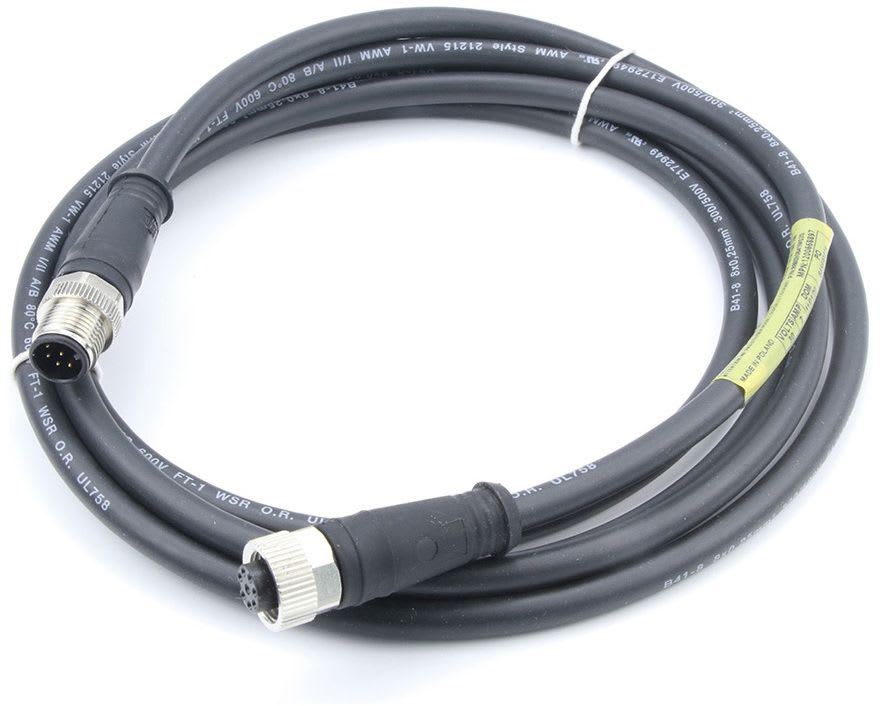 MOLEX - Sensor/Actuator/Power cable - CSE M12 8P AC FE STR WSOR MA STR 5M DE
