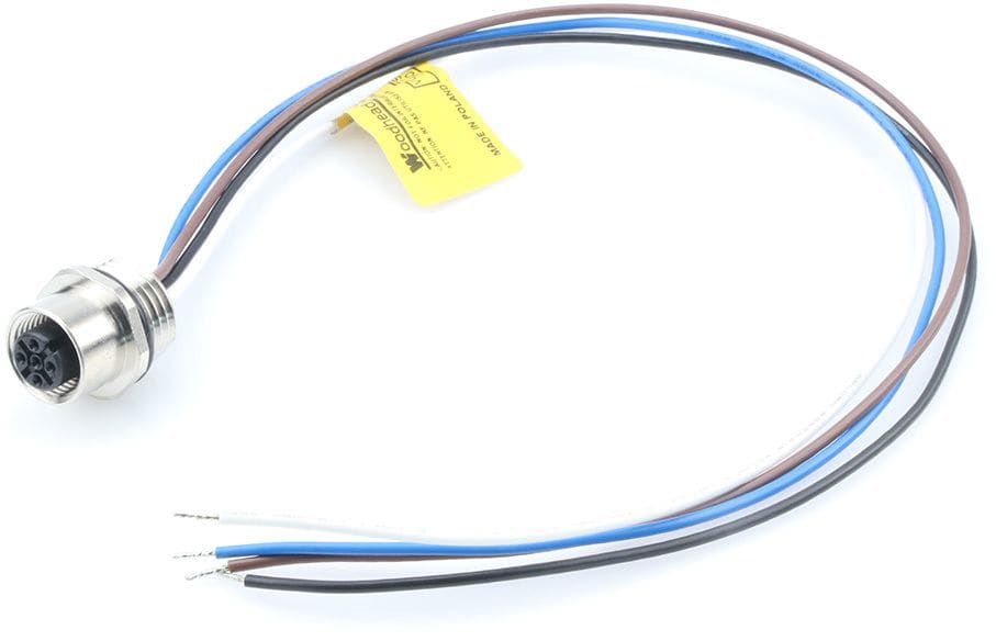 MOLEX - Mounting Circular Connector - MMC-4P-FE-REC-PG9-PVC 0.34 WIRE-0.3M