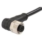 MOLEX - Sensor/Actuator/Power cable - CSE M12 4P AC FE 90 WSOR 2M SE SHLD BK