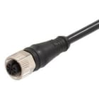 MOLEX - Sensor/Actuator/Power cable - CSE M12 8P AC FE STR WSOR 5M SE UNSH BK