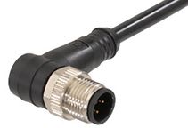 MOLEX - Sensor/Actuator/Power cable - CSE M12 8P AC MA RA WSOR 5M SE UNSH BK