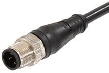 MOLEX - Sensor/Actuator/Power cable - CSE M12 8P AC MA STR WSOR 2M SE UNSH BK