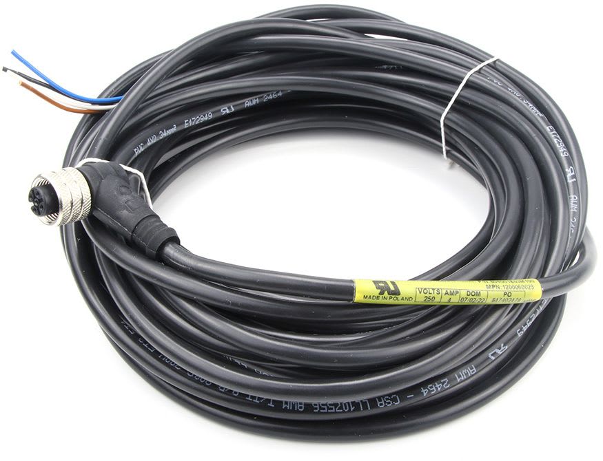 MOLEX - Sensor/Actuator/Power cable - M12-4P SINGLE ENDED FEM RA