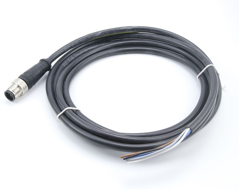 MOLEX - Sensor/Actuator/Power cable - CSE M12 5P AC MA STR PVC 2M SE UNSH
