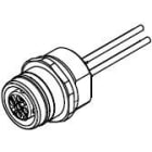 MOLEX - Mounting Circular Connector - M12-RECEPT-4P-FEM-FR-M16-0.3M