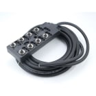 MOLEX - Interface Distributor (With Cable) - MPIS M12 PNP 4P 8PT BK 5M SINGLE