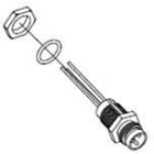 MOLEX - Mounting Circular Connector - REC M8 3P AC MA STR PVC 0 2M BM WIR UNSH