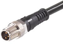MOLEX - Sensor/Actuator/Power cable - CSE M8 3P AC MA STR WSOR 1M