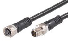 MOLEX - Sensor/Actuator/Power cable - CSE M8 4P AC FE STR WSOR 1M