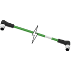 MOLEX - Sensor/Actuator/Power cable - CSE M12 ETH 4P DC MA MA RA WSOR 10M DE