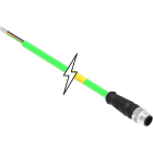 MOLEX - Sensor/Actuator/Power cable - CSE M12 ETH 4P DC MA STR WSOR 10M SE