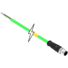 MOLEX - Sensor/Actuator/Power cable - CSE M12 ETH 4P DC MA STR WSOR 20M SE