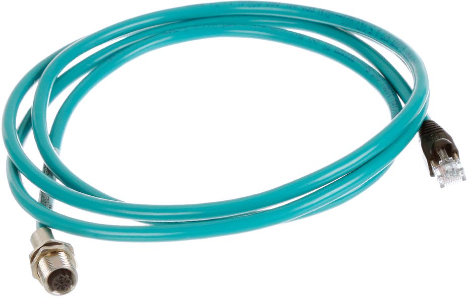 MOLEX - Patch Cord Connector - ULTRA-LOCK D-CODE M12 TO RJ45 3M