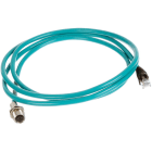 MOLEX - Patch Cord Connector - ULTRA-LOCK D-CODE M12 TO RJ45 2M