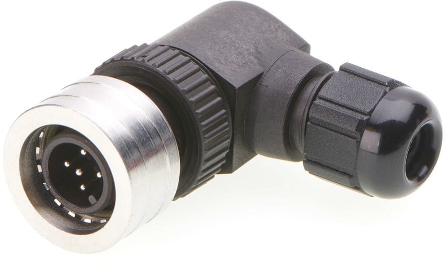 MOLEX - Sensor/Actuator/Power cable - M12U ATTACHABLE 5P MP 90D