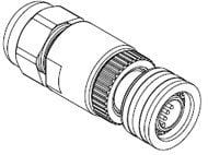 MOLEX - Sensor/Actuator/Power cable - M12U ATTACHABLE 4P MP ST